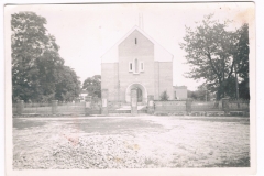 Widok kościoła w latach 60-tych