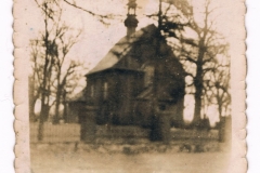Kościół w Świerżach 1925r - Najstarsze zdjęcie.